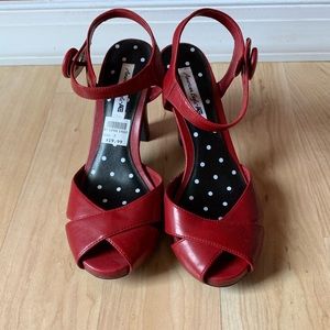 American Eagle Red Heels